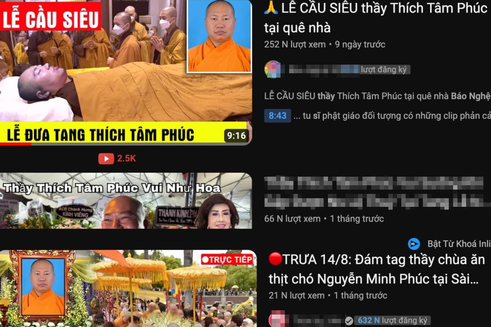 YouTuber, TikToker càn quét đám tang, livestream kiếm tiền phản cảm - 2 YouTuber, TikToker càn quét đám tang, livestream kiếm tiền phản cảm - 2