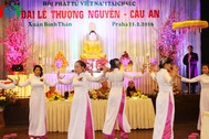 Phật tử Việt Nam tại Séc tham dự Đại lễ Thượng Nguyên