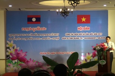 Việt Nam - Lào chung tay bảo vệ đường biên giới ổn định, hòa bình và hữu nghị