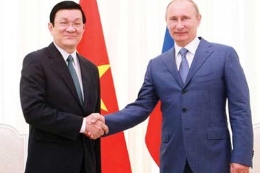 Lãnh đạo Nga chúc mừng Việt Nam nhân kỷ niệm 40 năm chiến thắng 30/4