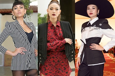 Bộ 3 huấn luyện viên The Face Thanh Hằng – Minh Hằng – Hoàng Yến cùng lọt top sao xấu