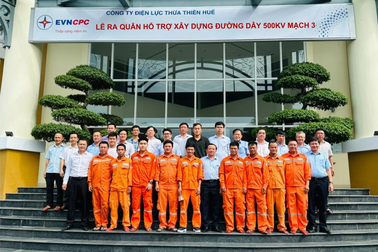 EVNCPC ra quân hỗ trợ dự án đường dây 500kV mạch 3 Quảng Trạch - Phố Nối