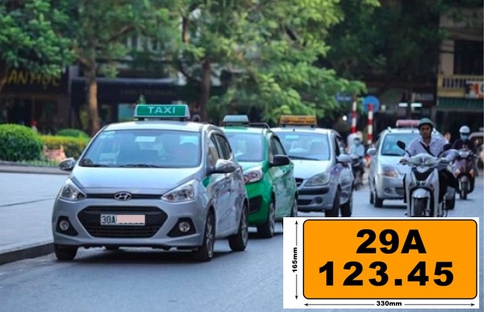 Vì sao ô tô kinh doanh vận tải phải đổi biển màu vàng? - 1 Vì sao ô tô kinh doanh vận tải phải đổi biển màu vàng? - 1