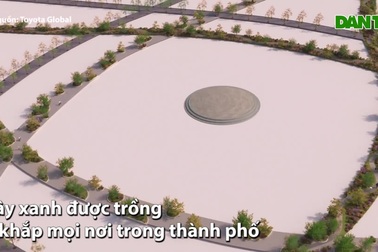 Ngỡ ngàng với mô hình thành phố không có khí thải của Nhật trong tương lai