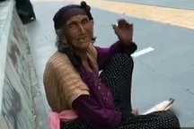 Bà lão ăn xin tiết lộ kiếm hơn 2 triệu đồng trong một buổi sáng