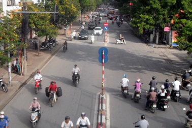 Đường phố thông thoáng trong ngày đầu thi đại học