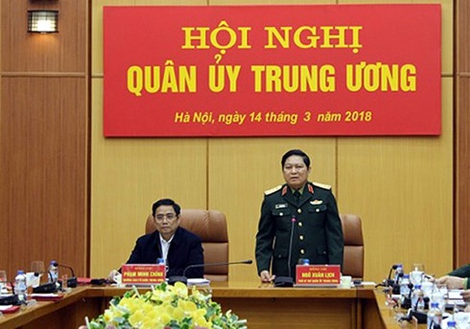 Quân ủy Trung ương tham gia ý kiến vào Đề án Trung ương 7 (khóa XII) về công tác cán bộ (Ảnh: Cổng TTĐT Bộ Quốc phòng)