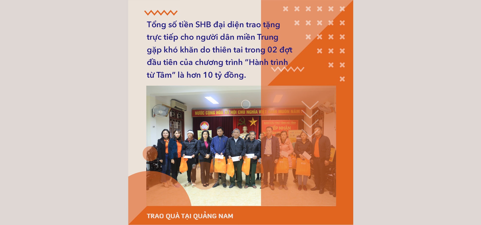 SHB góp phần hỗ trợ người dân miền Trung ổn định sau bão, lũ - 10 SHB góp phần hỗ trợ người dân miền Trung ổn định sau bão, lũ - 10
