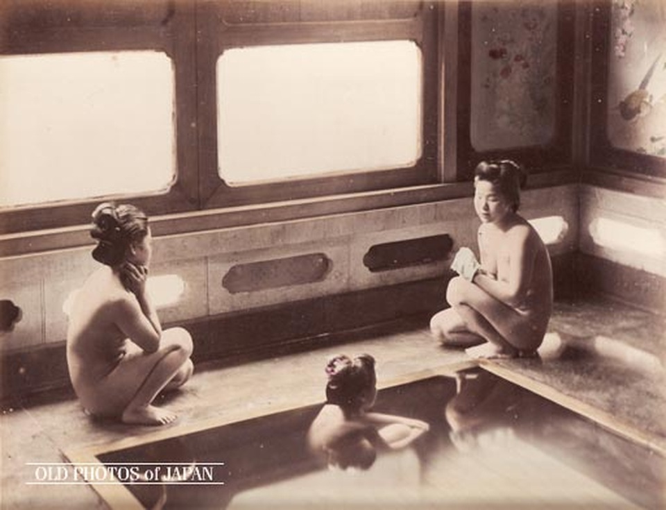 Những hình ảnh cực độc về onsen Nhật Bản xưa - 4