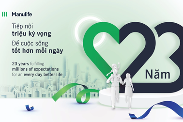 Manulife kỷ niệm 23 năm phát triển tại Việt Nam