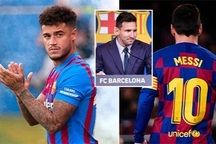 Coutinho bị chỉ trích khi nhận mặc áo số 10 của Messi tại Barcelona