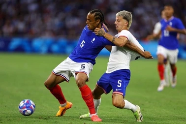 Pháp gây ấn tượng khi thắng đậm Mỹ ở trận mở màn Olympic 2024