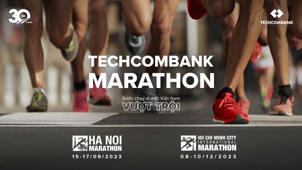 Techcombank kỷ niệm 30 năm thành lập, nâng tầm các sự kiện marathon - 1 Techcombank kỷ niệm 30 năm thành lập, nâng tầm các sự kiện marathon - 1
