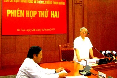 Chuyển BCĐ Phòng chống tham nhũng mới chỉ là… thay đổi màu áo