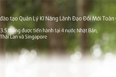 Khởi động học bổng khóa đào tạo “Kỹ năng lãnh đạo đổi mới toàn cầu”