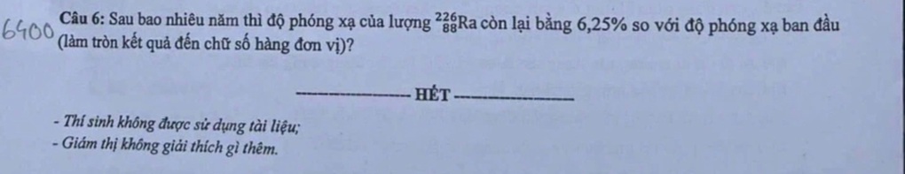 مزيد من المعلومات إجابتان - 1 Lần đầu tiên một câu vật lý thi tốt nghiệp THPT có hai đáp án - 1