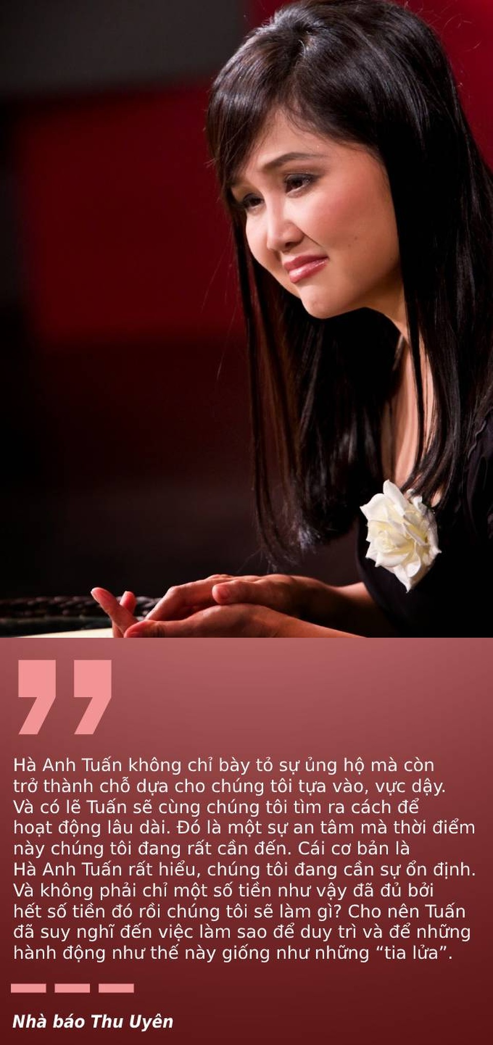 Tấm lòng vàng của Hà Anh Tuấn dành cho “Như chưa hề có cuộc chia ly” - 2 Tấm lòng vàng của Hà Anh Tuấn dành cho “Như chưa hề có cuộc chia ly” - 2