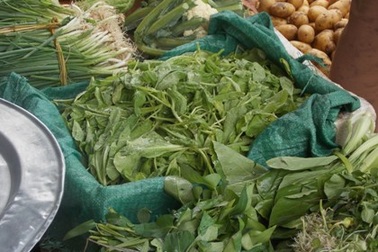 Siêu bão tan nhanh, giá rau xanh giảm chậm