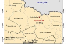Động đất ở Cao Bằng