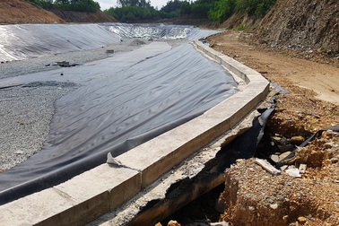 Khu xử lý rác thải hàng chục tỷ đồng chưa làm xong đã hư hỏng