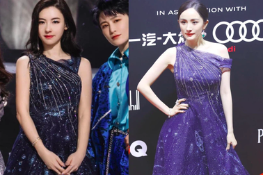 Mặc trùng váy, Dương Mịch và Trương Bá Chi ai đẹp hơn?