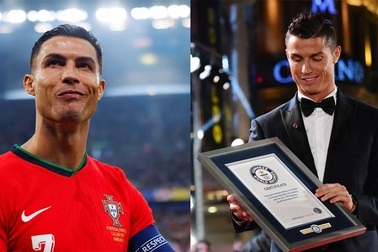 Gây "chấn động" trên Youtube, C.Ronaldo lập kỷ lục Guinness