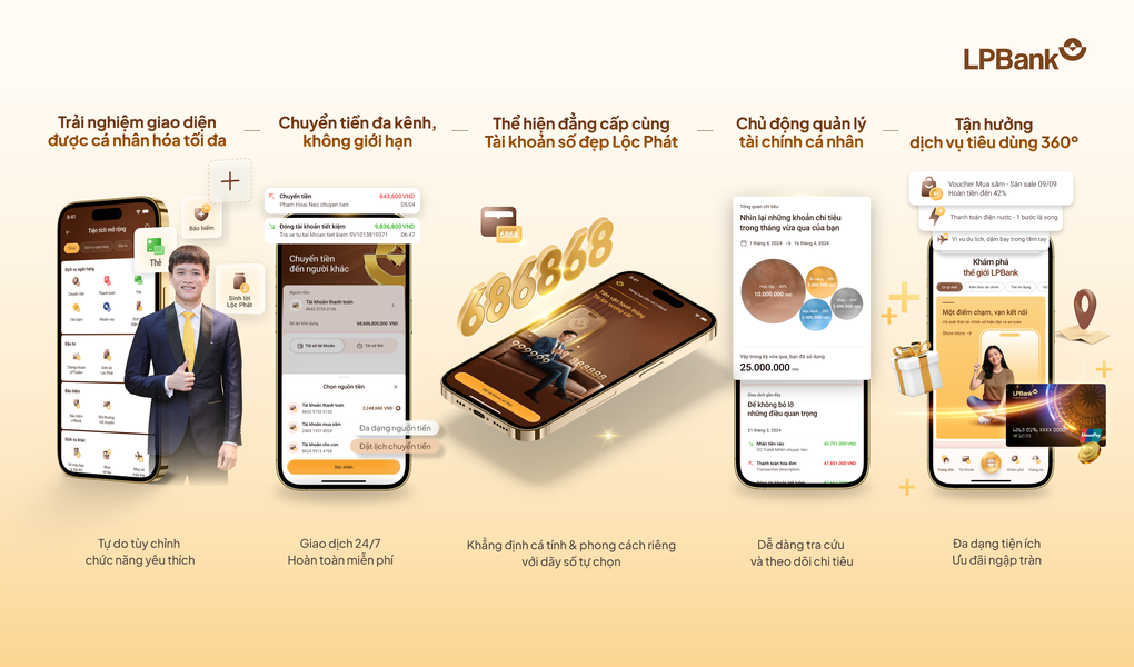 LPBank ra mắt giao diện mới của ứng dụng ngân hàng số - 2 LPBank ra mắt giao diện mới của ứng dụng ngân hàng số - 2