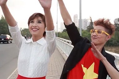 “Sốt” ca khúc “Thanh niên chuẩn” quy tụ dàn sao trẻ