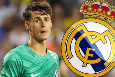 Chelsea cho Real Madrid mượn thủ môn đắt giá nhất thế giới