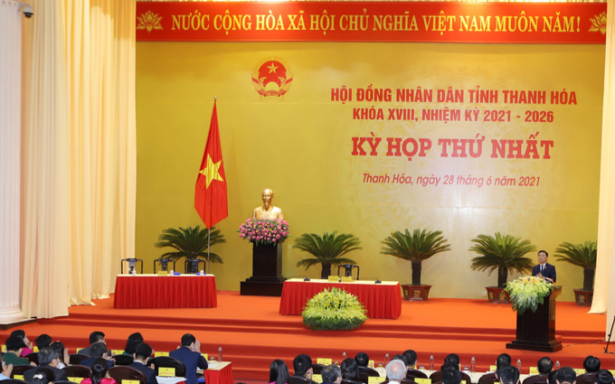 Thanh Hoá: Khai mạc kỳ họp thứ nhất, HĐND tỉnh khoá XVIII