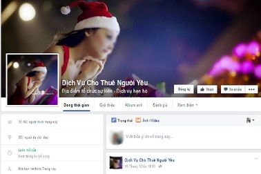 Dịch vụ thuê người yêu đi chơi Noel với giá “cắt cổ”