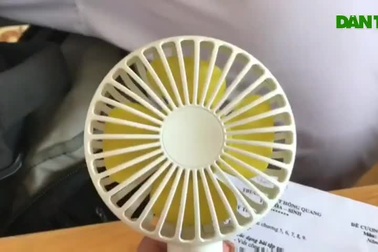 Quạt cầm tay trẻ em loạn giá, bán hàng Trung Quốc cũng “hét” quạt Hàn Quốc