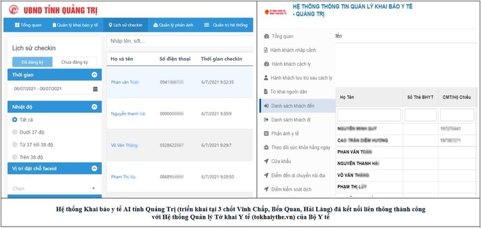 Địa phương đầu tiên triển khai hệ thống khai báo y tế sử dụng AI - Ảnh 1.