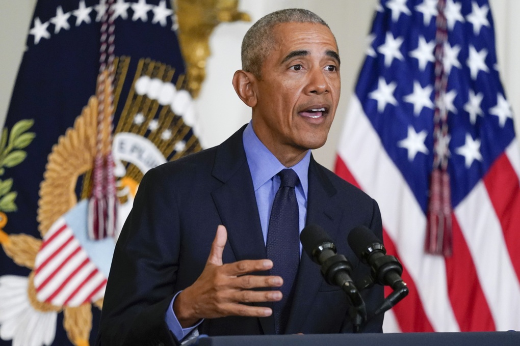 Ông Obama tái xuất, vận động cho đảng Dân chủ ở các bang chiến địa - 1 Ông Obama tái xuất, vận động cho đảng Dân chủ ở các bang chiến địa - 1