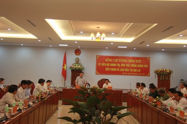 Phó Thủ tướng Vương Đình Huệ: Cần bám sát và triển khai hiệu quả nghị quyết trung ương