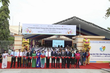 Hyundai tài trợ 1 triệu USD xây dựng Trung tâm Việt Hàn chung tay chăm sóc