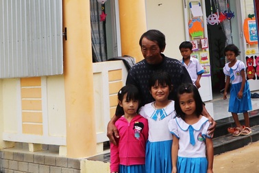 Lão nông hiến hơn 1.000m2 đất xây trường mầm non