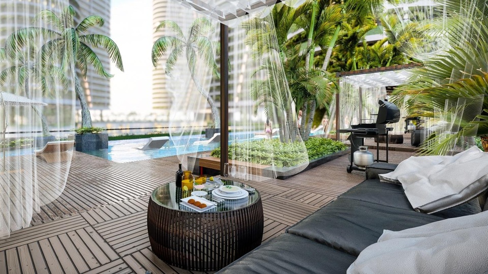 Tổ hợp 16 hồ bơi rộng 4.000 m2 tại dự án “homes resort” ven công viên Mũi Đèn Đỏ Quận 7 - 6 Tổ hợp 16 hồ bơi rộng 4.000 m2 tại dự án “homes resort” ven công viên Mũi Đèn Đỏ Quận 7 - 6