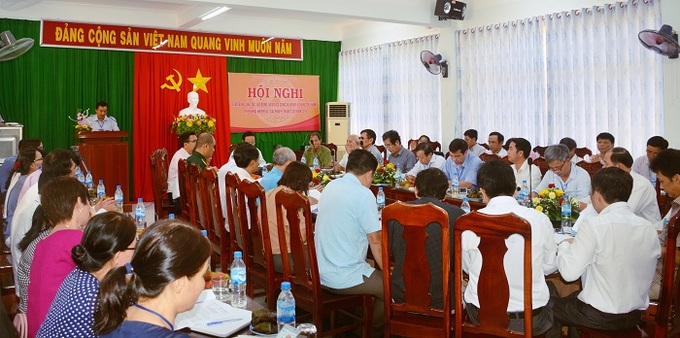 Hội nghị giao ban 6 tháng đầu năm của ngành LĐ-TB&XH tỉnh Quảng Ngãi. 