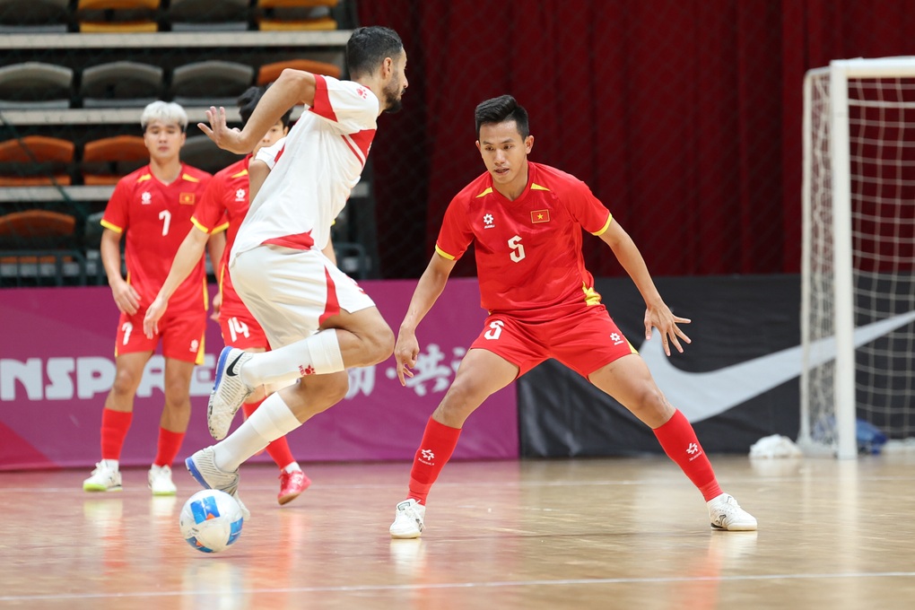 Đánh bại Lebanon, tuyển futsal Việt Nam giành vé dự giải châu Á - 2 Đánh bại Lebanon, tuyển futsal Việt Nam giành vé dự giải châu Á - 2