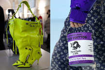 Túi xách hình đôi giày, thùng sơn kỳ lạ vẫn có giá hàng nghìn USD