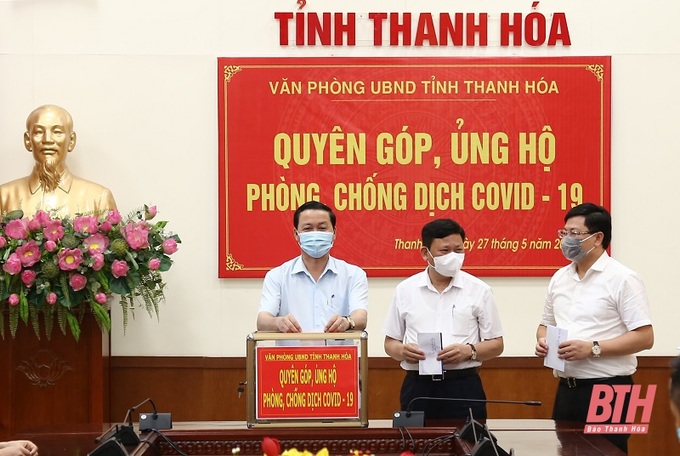 Chủ tịch tỉnh Thanh Hóa kêu gọi người dân chung tay ủng hộ phòng, chống Covid-19 - Ảnh 1.