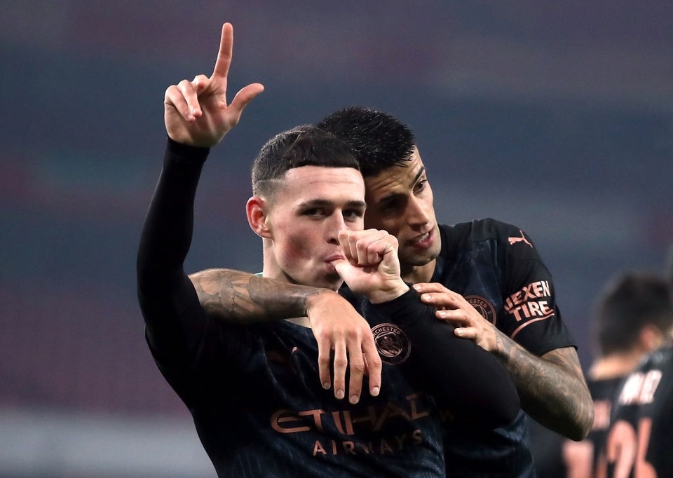 Những khoảnh khắc Man City vùi dập Arsenal tại Emirates - 14 Những khoảnh khắc Man City vùi dập Arsenal tại Emirates - 14
