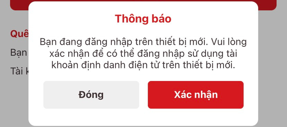 Cách đăng nhập lại vào tài khoản VNeID khi bị mất điện thoại - 4