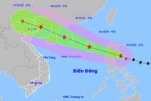 Hai kịch bản của bão Matmo khi ảnh hưởng nước ta