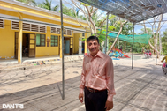 Thầy giáo hiến 1.700m2 đất, làm lao công miễn phí cho trường gần 14 năm