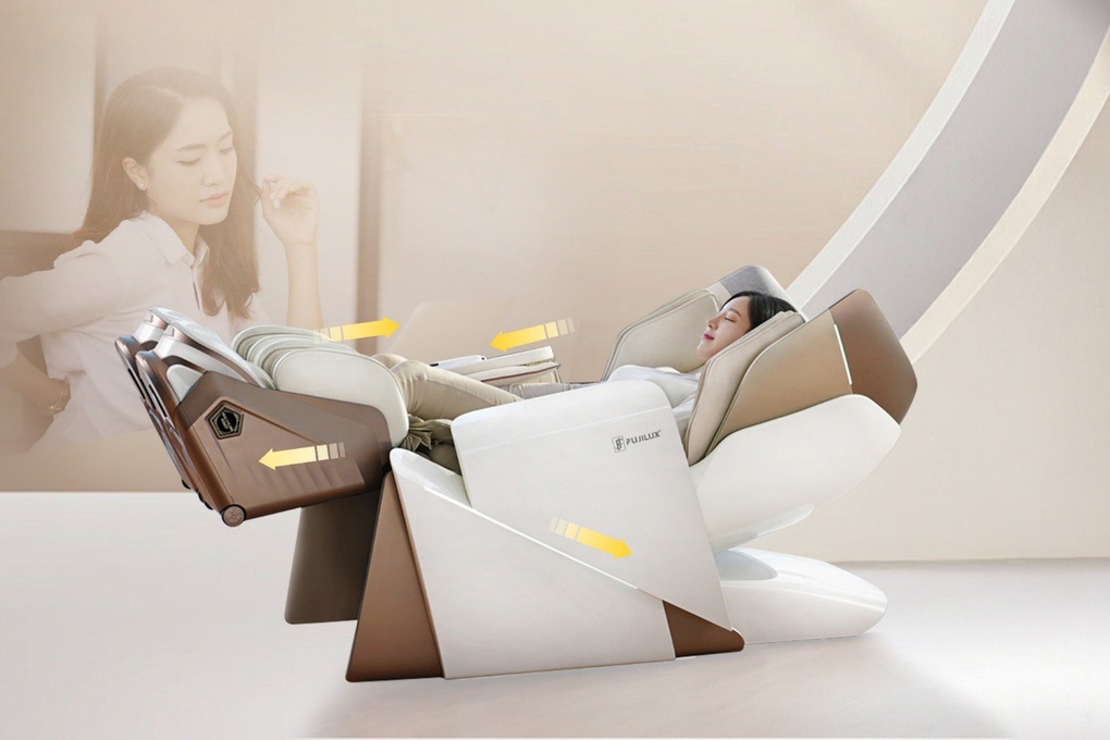 K-Flex One - Ghế massage cá nhân hóa theo nhu cầu - 2 K-Flex One - Ghế massage cá nhân hóa theo nhu cầu - 2