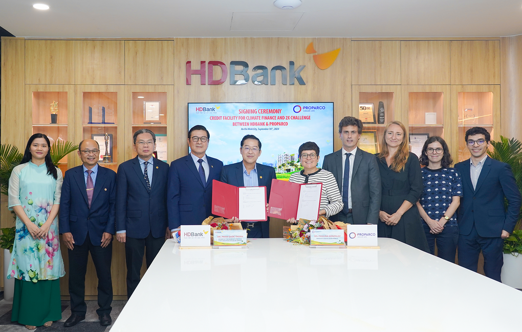 Proparco nâng tài trợ cho HDBank lên 100 triệu USD, củng cố mục tiêu phát triển bền vững - 1 Proparco nâng tài trợ cho HDBank lên 100 triệu USD, củng cố mục tiêu phát triển bền vững - 1