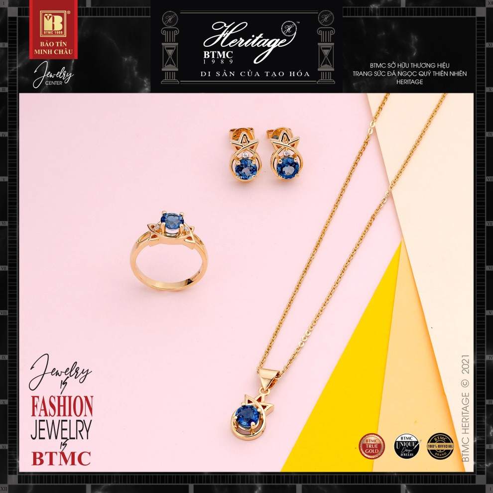 Trang sức Blue Topaz, xanh an lành mùa lễ hội từ Bảo Tín Minh Châu - 2 Trang sức Blue Topaz, xanh an lành mùa lễ hội từ Bảo Tín Minh Châu - 2