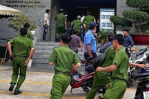 Công an phong tỏa tòa nhà, khám xét Công ty F88 ở TPHCM